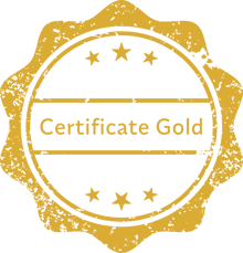 Certificate Gold