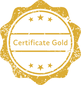 Certificate Gold