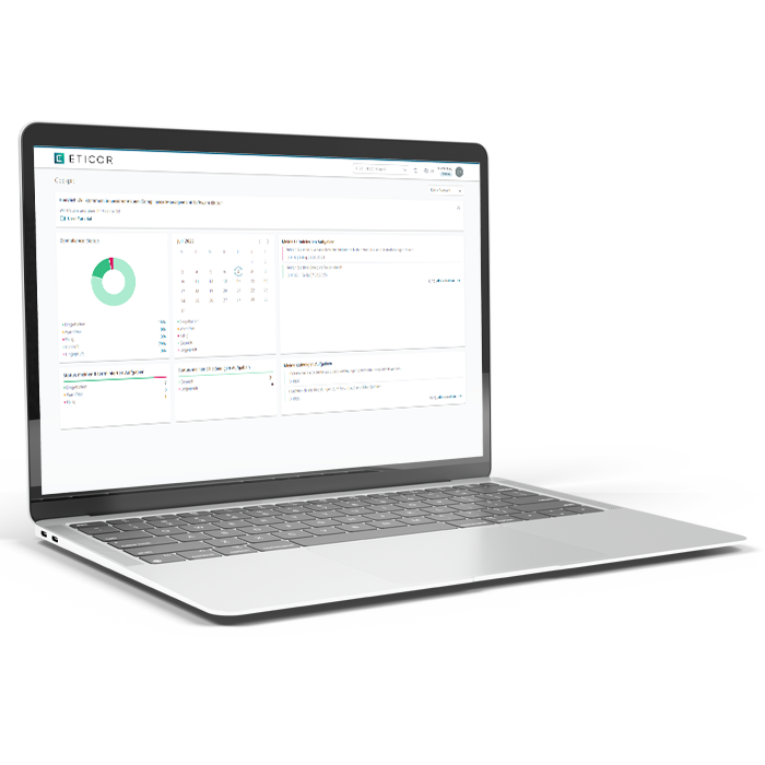 Dashboard Compliance Management Software Eticor Dashboard Compliance Management Software Eticor