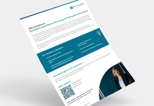 Infoflyer ISO Compliance